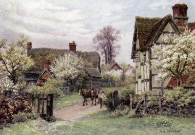 Farmhouse, Welford-on-Avon, Gloucester by Alfred Robert Quinton